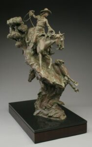 Wild Horses, Wilder Women {3} 39 ½' x 27 ½' x 17'